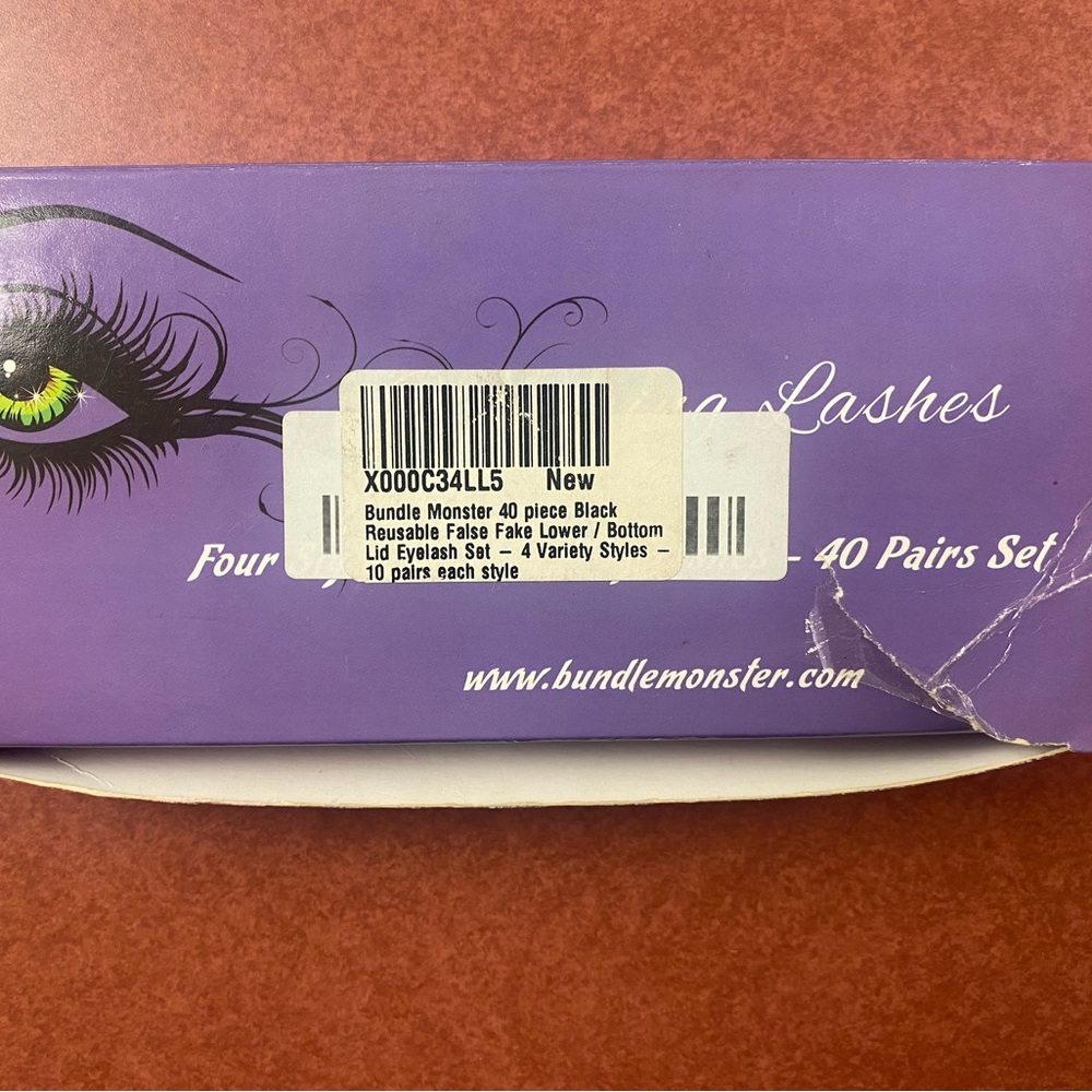 Black Reusable False Lashes Set